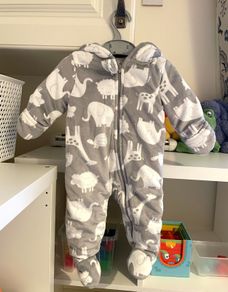 Carter's Baby Fleece Pram Suit 3-6 m like new