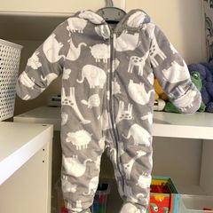 Carter's Baby Fleece Pram Suit 3-6 m like new