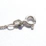 Vintage Sterling Silver 925 Cross and Necklace length 14,5" - 3,43g Image 8