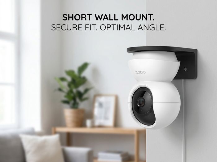 Short wall mount for TP-Link Tapo security cameras