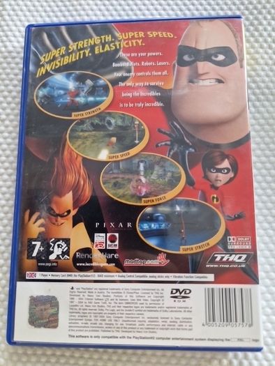 The Incredibles PlayStation2 Ps2 Games Original