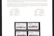 1986 Malta Maltase Ships Commemorative Stamps Presentation Pack