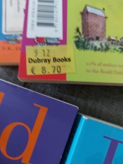 Roald Dahl books