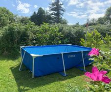 INTEX Large Swimming pool -paddling pool with cover