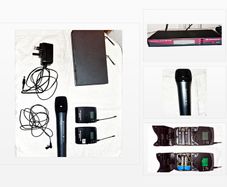 Sennheiser Evolution Wireless ew 100 G2 UHF radio microphone bundle