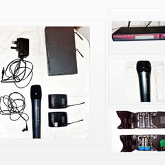 Sennheiser Evolution Wireless ew 100 G2 UHF radio microphone bundle