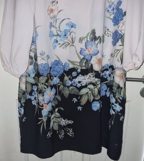 Yours Clothing Mixed Floral Dress Size Uk 20 Nwt