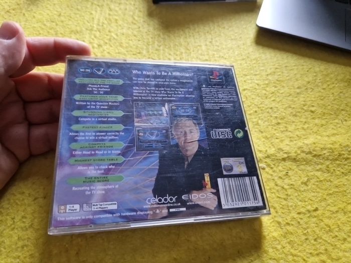 Who wants to be a millionaire PlayStation1 Ps1 PlayStation2 Ps2 games Original