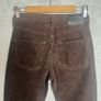 Citizens Of Humanity Isola Flare Trousers Sz 23W XXS Brown Corduroy Boho Retro Image 8