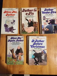 Neil Boyd Set Of 5 Bless Me Father Books. Vintage  Corgie Paperback In Good Condition. See Photos For Same.