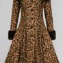 Collectif leopard print coat Image 4