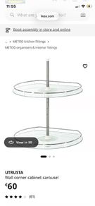 Ikea Carousel for corner press