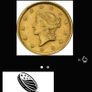 USA 1 dollar gold coin 1854 type1 Image 3