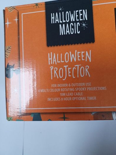Halloween Projector For Indoor or Outdoor Use