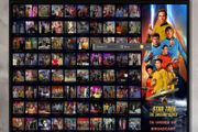 Wall Art  Star Trek TOS broadcast history  archive. Every episode. A1 Gloss.