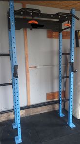 2 x Blk box half racks