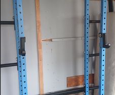 2 x Blk box half racks