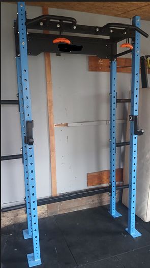 2 x Blk box half racks