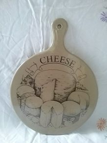 Stone Ware Cheese Board
