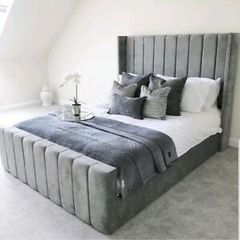 Single Frame Indiana Wingback Beds