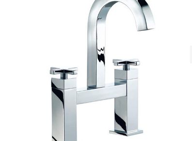 Mayfair Ice Quad Bath Filler Tap Tall