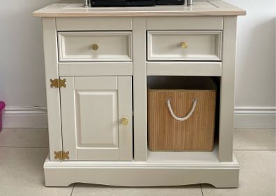 Small solid wood sideboard