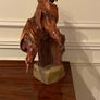 wood sculpture of birds signed and titled signed 2007 Image 10