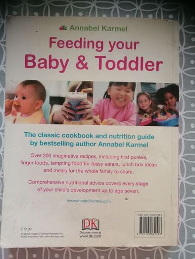 Feeding your baby and Toddler by Annabel Karmel