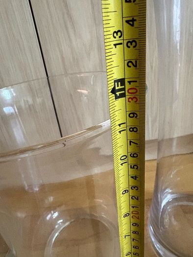 Bunch of x4 Glass Vases L size AE
