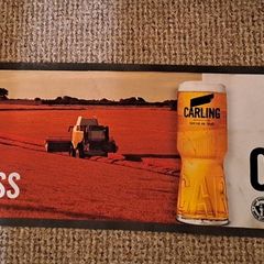 Large Carling Lager Bar Runner Bar Mat