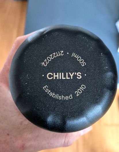 Chillys Food Flask Pot 500ml - Black