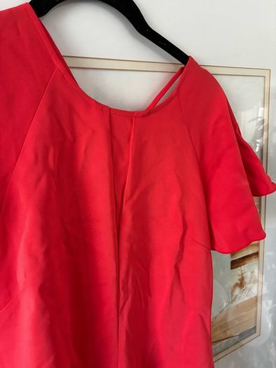 Reiss coral dress