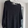 MONSOON Black Silver Metallic Long Sleeve Sz S (Fit 8-10UK) Image 4