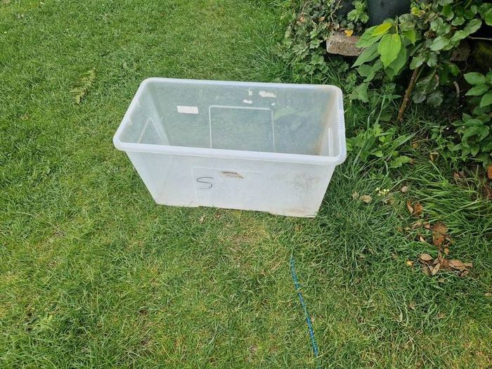 large plastics container