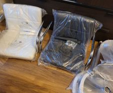2X New bar stools black&White