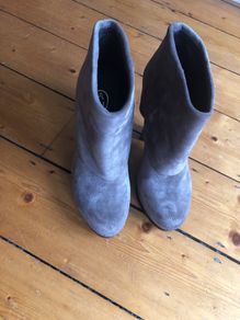 Suede ankle boots REDUCED TO SELL