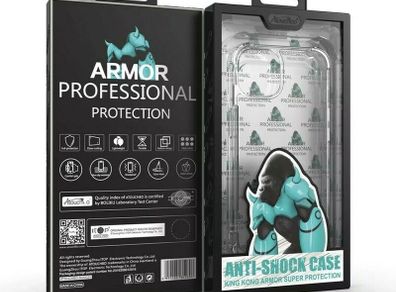 Case For Samsung S24, S24 Plus, S24 Ultra King Kong Anti Burst Shockproof Armour Soft Cover