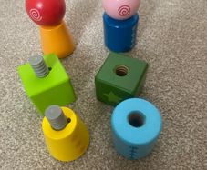 Mixed collection of toddler toys