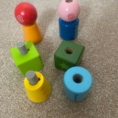 Mixed collection of toddler toys