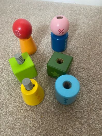 Mixed collection of toddler toys