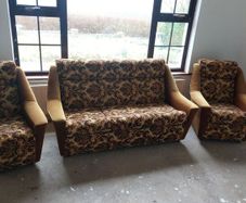 3 piece floral living room suite
