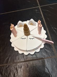 Little Dutch wooden unicorn cake