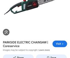 Chainsaw..lidl..electric..used once