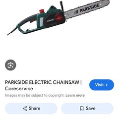 Chainsaw..lidl..electric..used once