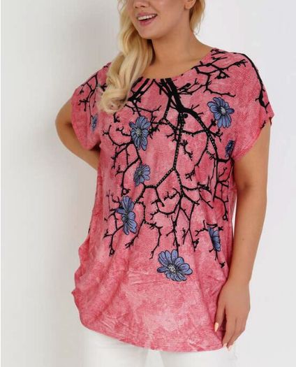 Lovely Tunic Top with Sparkly Gems size 20 + other designs available