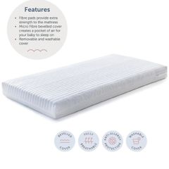 Baby Elegance Cot Mattress 140 x 70 cm