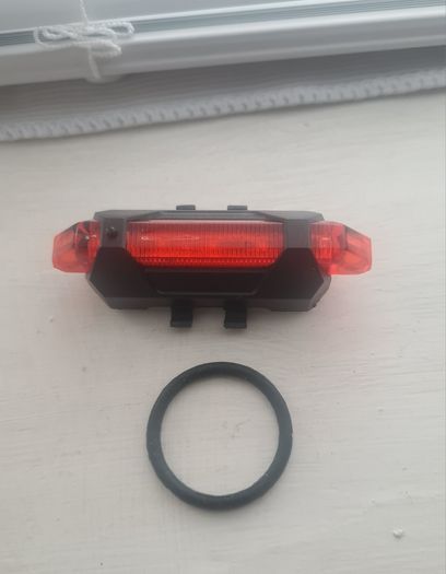 Bicycle or E-scooter mirrors and light