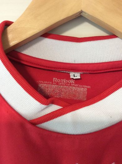 Liverpool Jersey.  OffIcial Reebok Mens Home Jersey Season 2002-2004. Original From The Time. Not A Modern Remake.
