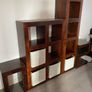 Wood Modular Bookcase & Shelving Unit Image 2