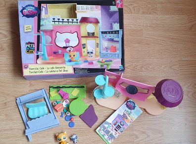 Pawristas Cafe - A Super Cute Littlest Pet Shop Play Set Plus 2 Characters - #
